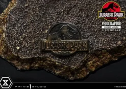Jurassic Park Prime Collectibles Statue 1:10 Velociraptor Closed Mouth 19 cm