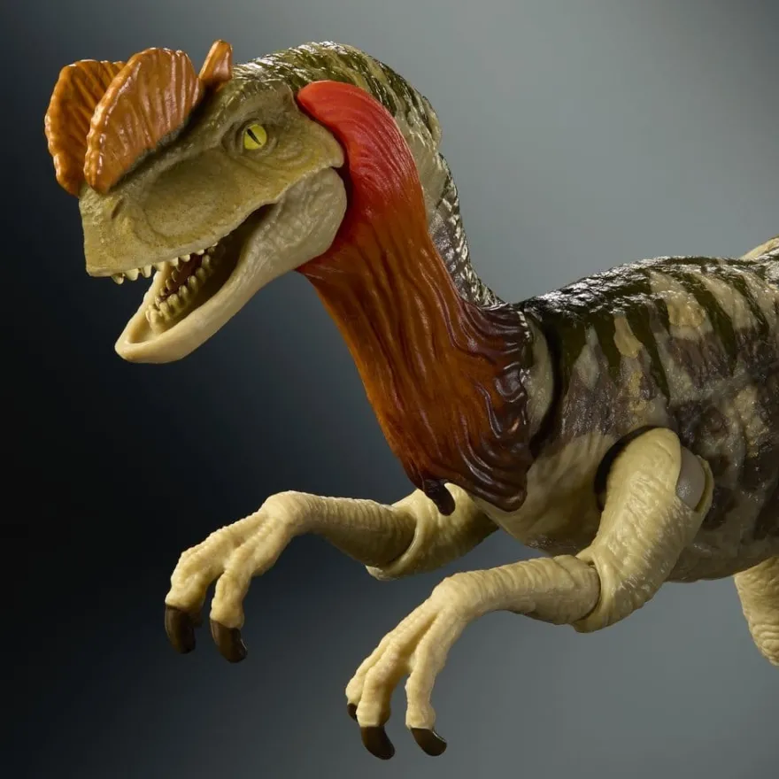 Jurassic World: Die Wiedergeburt Hammond Collection Actionfigur Dilophosaurus