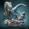 Jurassic World: Dominion Minico PVC Figur Blue & Beta