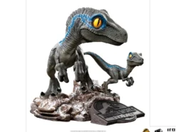 Jurassic World: Dominion Minico PVC Figur Blue & Beta
