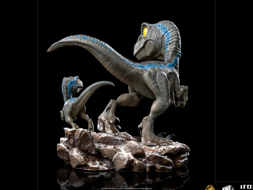 Jurassic World: Dominion Minico PVC Figur Blue & Beta