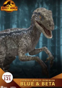 Jurassic World: Ein neues Zeitalter D-Stage Diorama Statue Blue & Beta