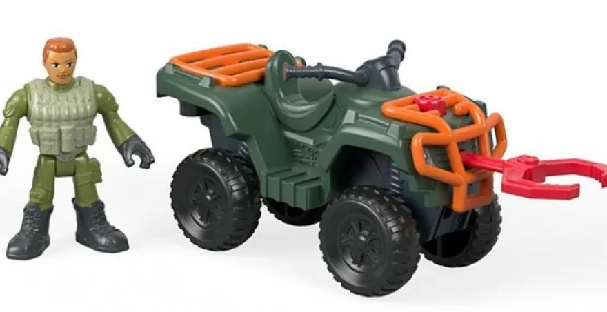Jurassic World Fallen Kingdom Imaginext ATV & Technician