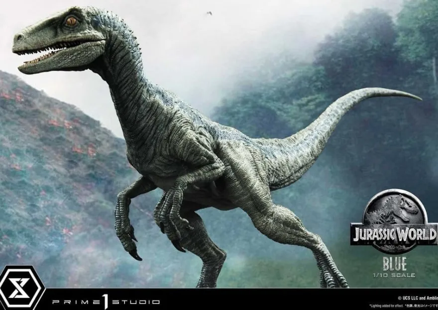Jurassic World (Film) Prime Collectible Figures Statue 1/10 Blue 17 cm