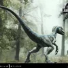 Jurassic World (Film) Prime Collectible Figures Statue 1/10 Blue 17 cm