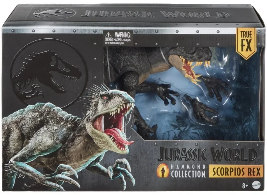 Jurassic World Hammond Collection Actionfigur Scorpios Rex 43 cm