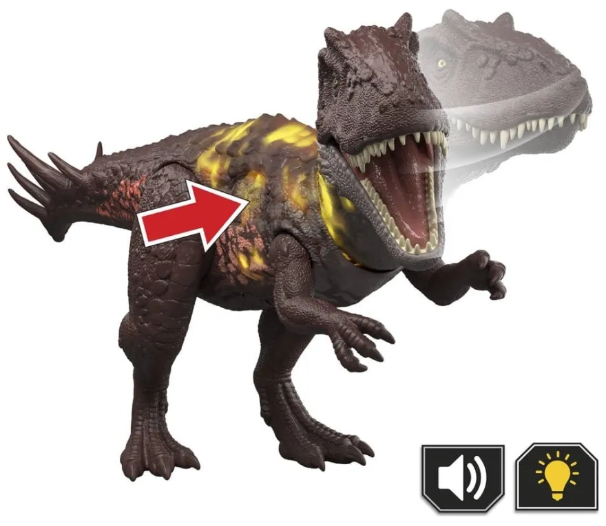 Jurassic World: Survival Actionfigur Wild Roar Metriacanthosaurus 31 cm