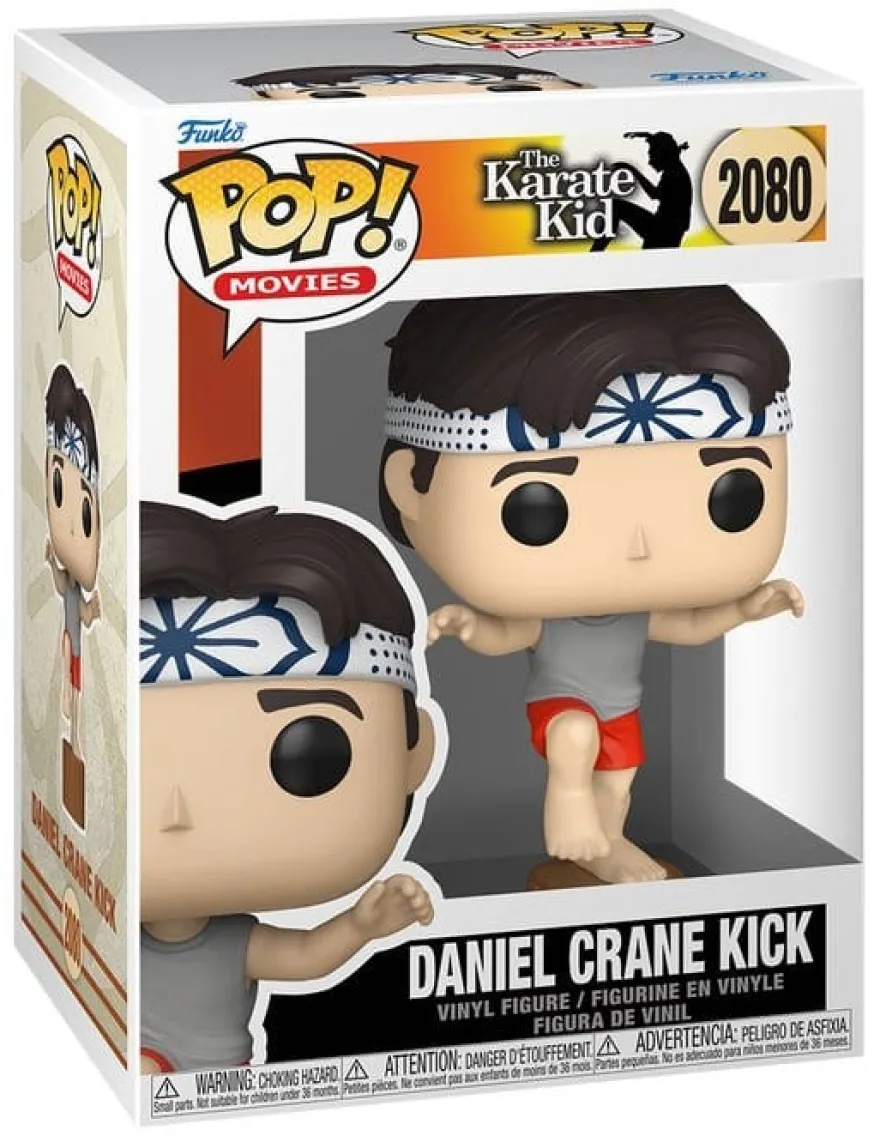 Karate Kid POP! Movies Vinyl Figur Daniel Crane Kick 9 cm