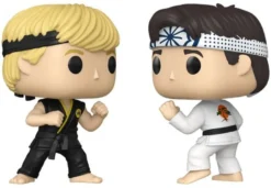 Karate Kid POP! Movies Vinyl Figuren 2er-Pack Johnny & Daniel 9 cm