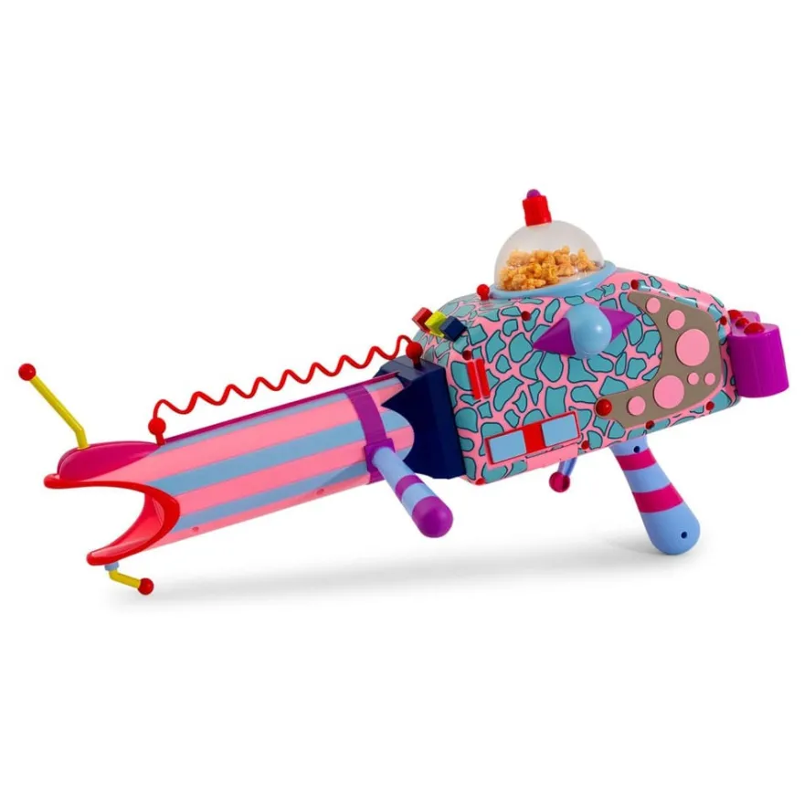 Killer Klowns From Outer Space Prop Replik 1:1 mit Sound und Leuchtfunktion Popcorn Bazooka 61 cm