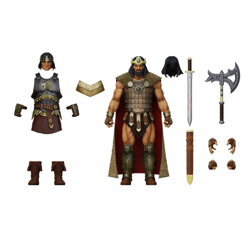 King Conan: Ruler of Aquilonia Epic H.A.C.K.S. 1:12 Scale Actionfigur