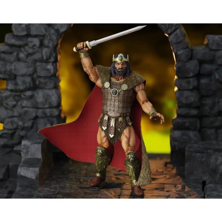 King Conan: Ruler of Aquilonia Epic H.A.C.K.S. 1:12 Scale Actionfigur