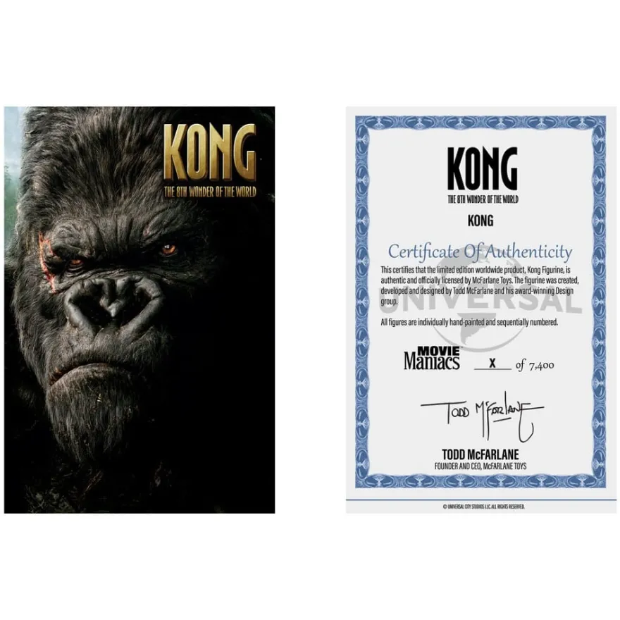 King Kong (2005) Movie Maniacs PVC Statue Kong 17 cm