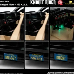 Knight Rider Actionfigur 1/12 K.I.T.T. mit Michael Knight