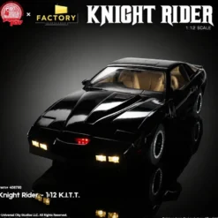 Knight Rider Actionfigur 1/12 K.I.T.T. mit Michael Knight