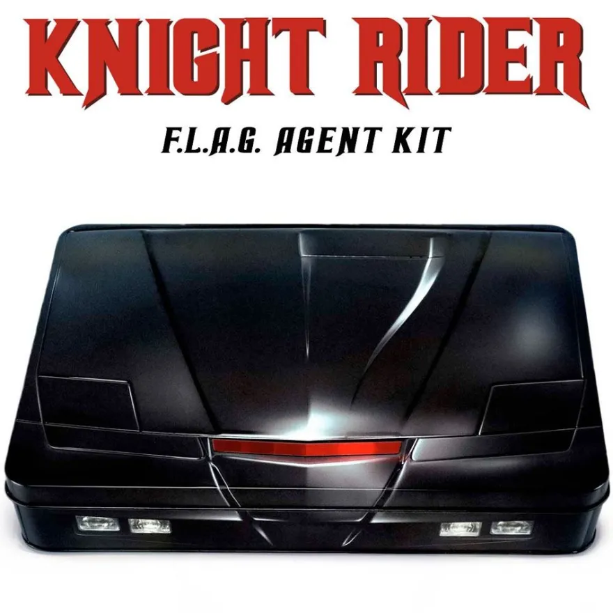 Knight Rider Geschenkebox F.L.A.G Agent Kit