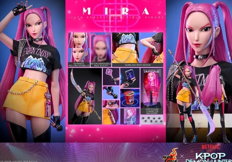KPop Demon Hunters Actionfigur 1/6 Mira 28 cm