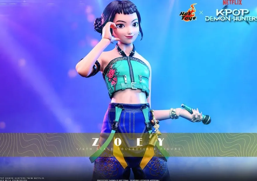 KPop Demon Hunters Actionfigur 1/6 Zoey 27 cm