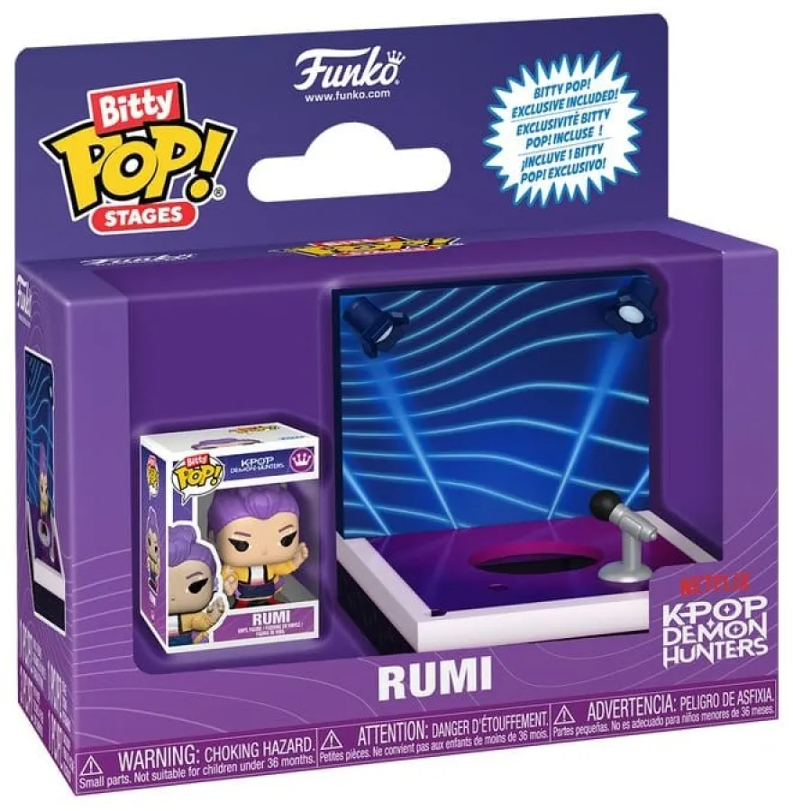 KPop Demon Hunters Bitty POP! Stages Vinyl Figuren Rumi 2,5 cm
