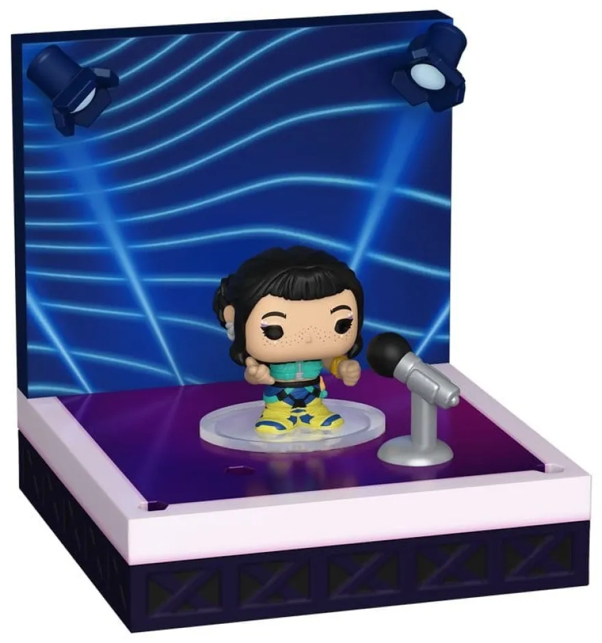 KPop Demon Hunters Bitty POP! Stages Vinyl Figuren Zoey 2,5 cm