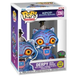 KPop Demon Hunters POP! Animation Vinyl Figur Tiger w/Bird 9 cm