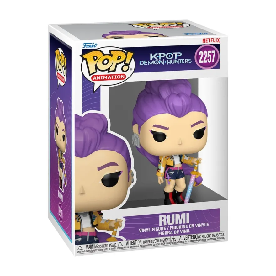 KPop Demon Hunters POP! Animation Vinyl Figur Rumi 9 cm