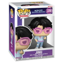 KPop Demon Hunters POP! Animation Vinyl Figur Jinu 9 cm