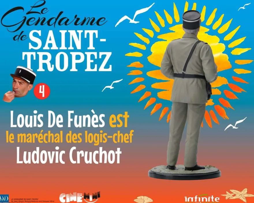 Le Gendarme De Saint-Tropez #4 Louis De Funes Est Le Marechal Des Logis-Chef Ludovic Cruchot