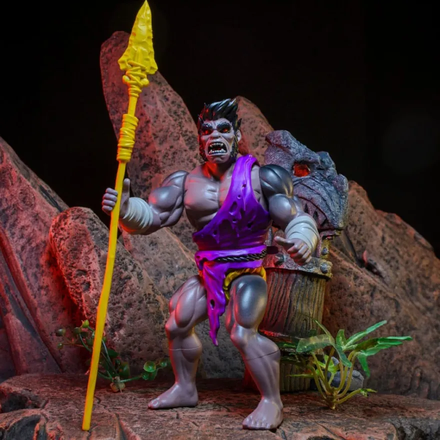 Legends of Dragonore Wave 2: Dragon Hunt Actionfigur Brukteror Cave Man 14 cm