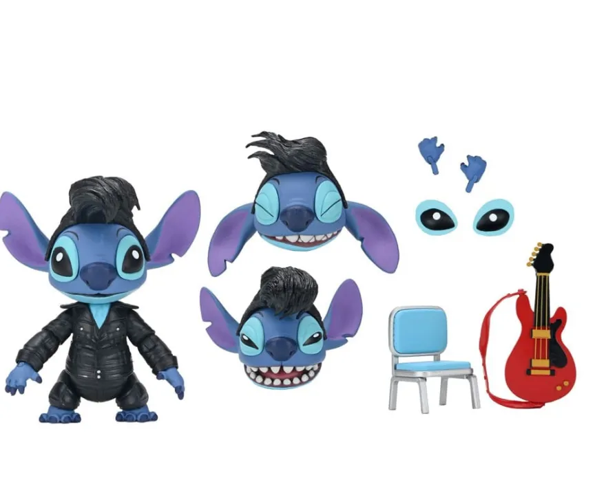 Lilo & Stitch Actionfigur Ultimate Singer Elvis Stitch 7 cm