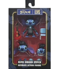 Lilo & Stitch Actionfigur Ultimate Singer Elvis Stitch 7 cm