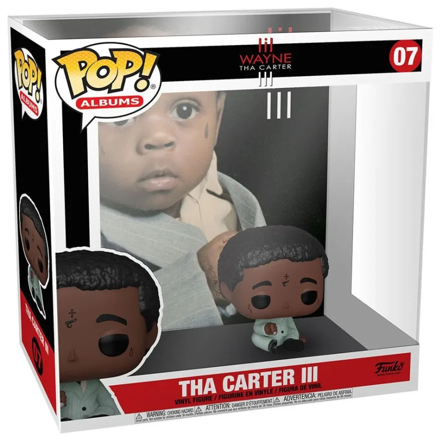 Lil Wayne Funko Pop! Albums Vinylfigur Tha Carter III 07