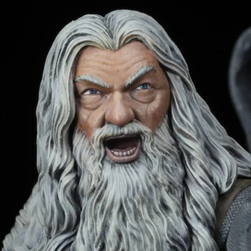 Lord of the Rings PVC Figur Gandalf in Moria 18 cm