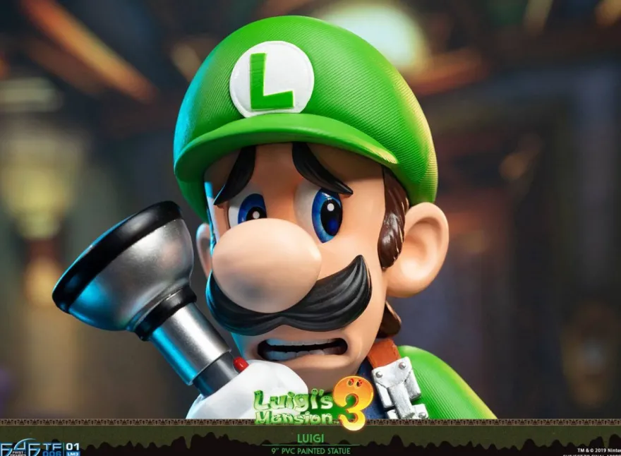 Luigi's Mansion 3 Statue Luigi