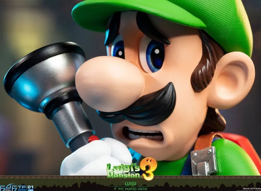 Luigi's Mansion 3 Statue Luigi