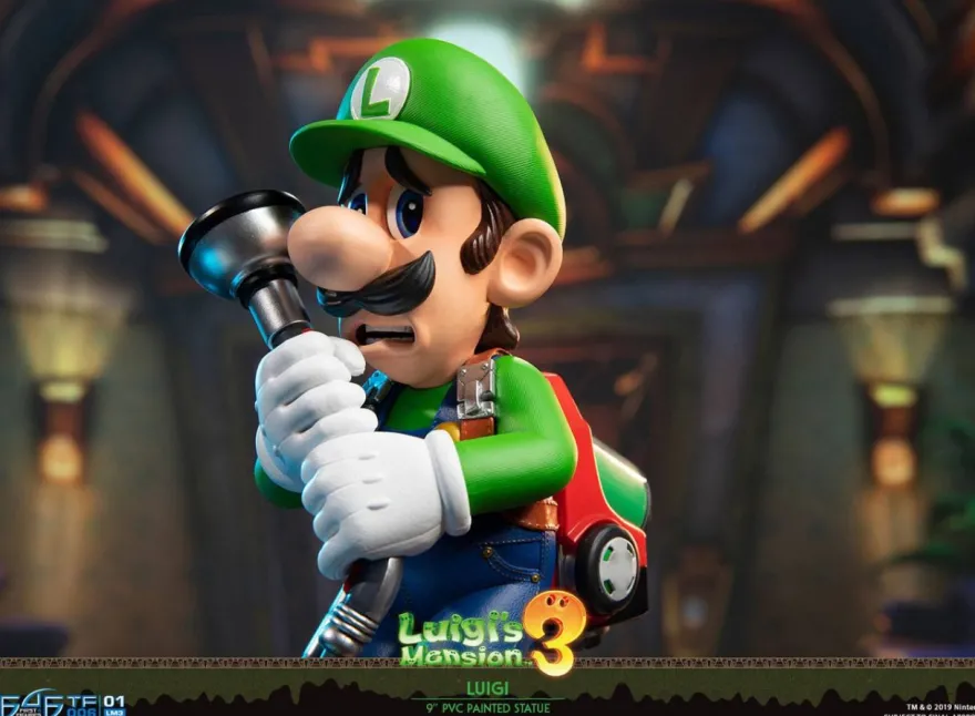 Luigi's Mansion 3 Statue Luigi