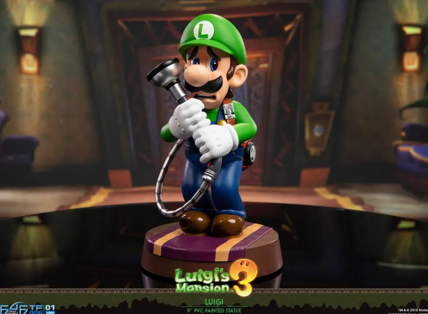 Luigi's Mansion 3 Statue Luigi