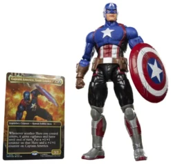 Magic The Gathering: Marvel Super Heroes Marvel Legends Actionfigur Captain America (Avengers: Twili