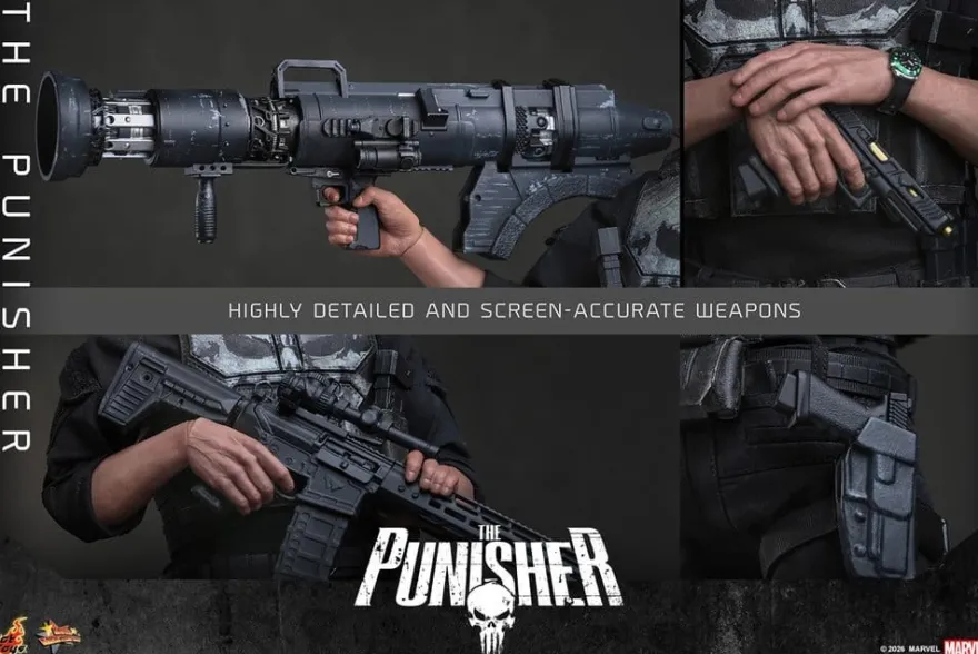 Marvel Actionfigur 1/6 The Punisher 31 cm