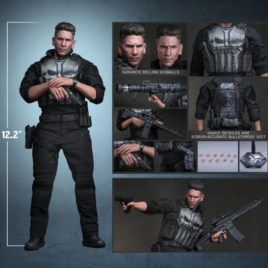 Marvel Actionfigur 1/6 The Punisher 31 cm
