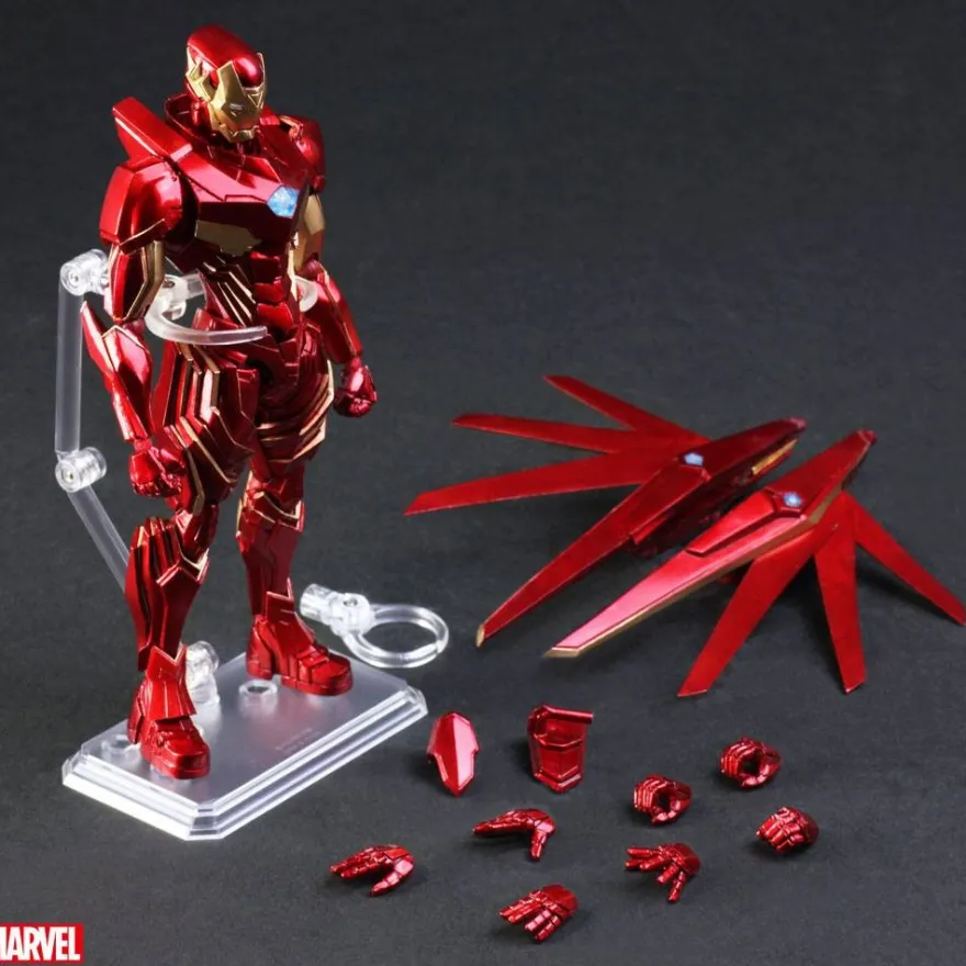 Marvel Bring Arts Actionfigur Iron Man by Tetsuya Nomura