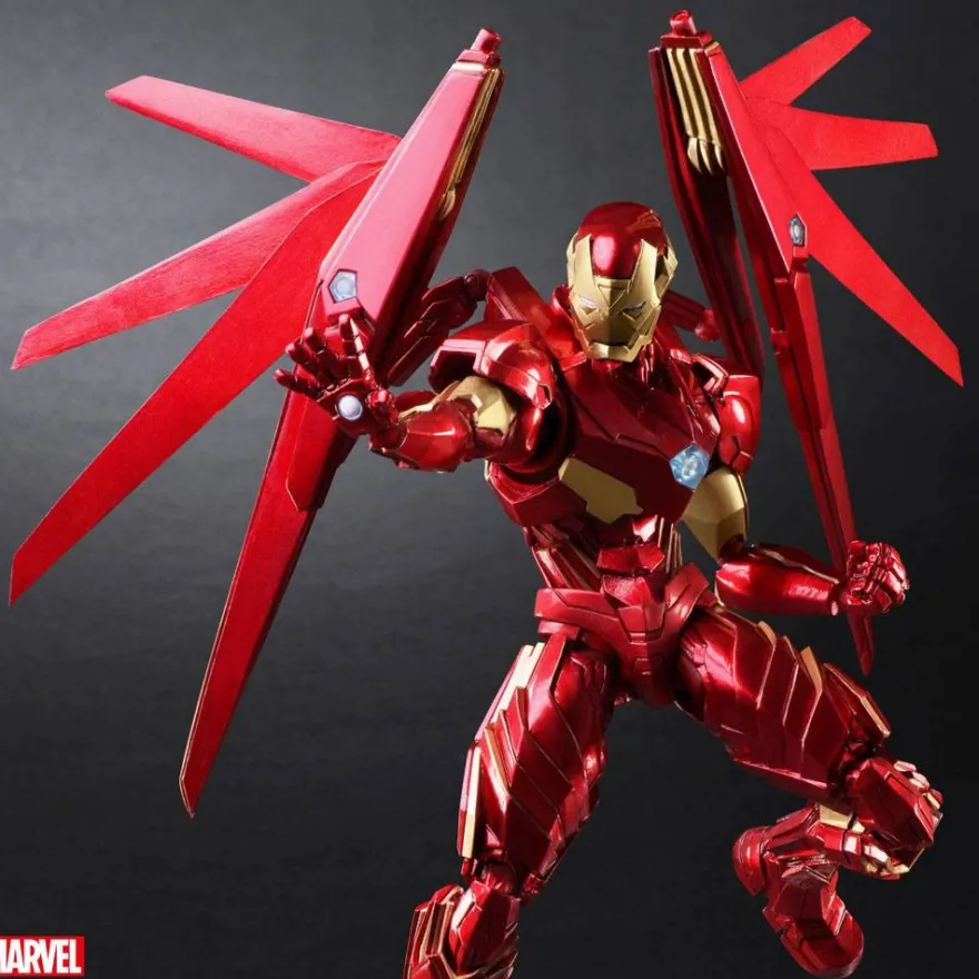 Marvel Bring Arts Actionfigur Iron Man by Tetsuya Nomura