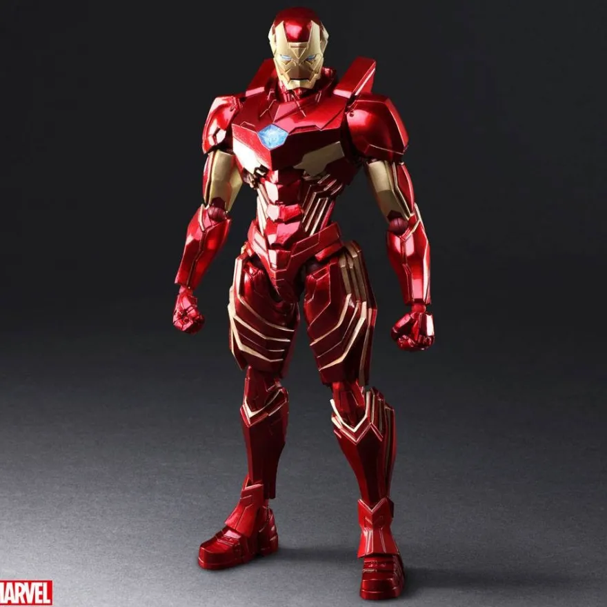 Marvel Bring Arts Actionfigur Iron Man by Tetsuya Nomura