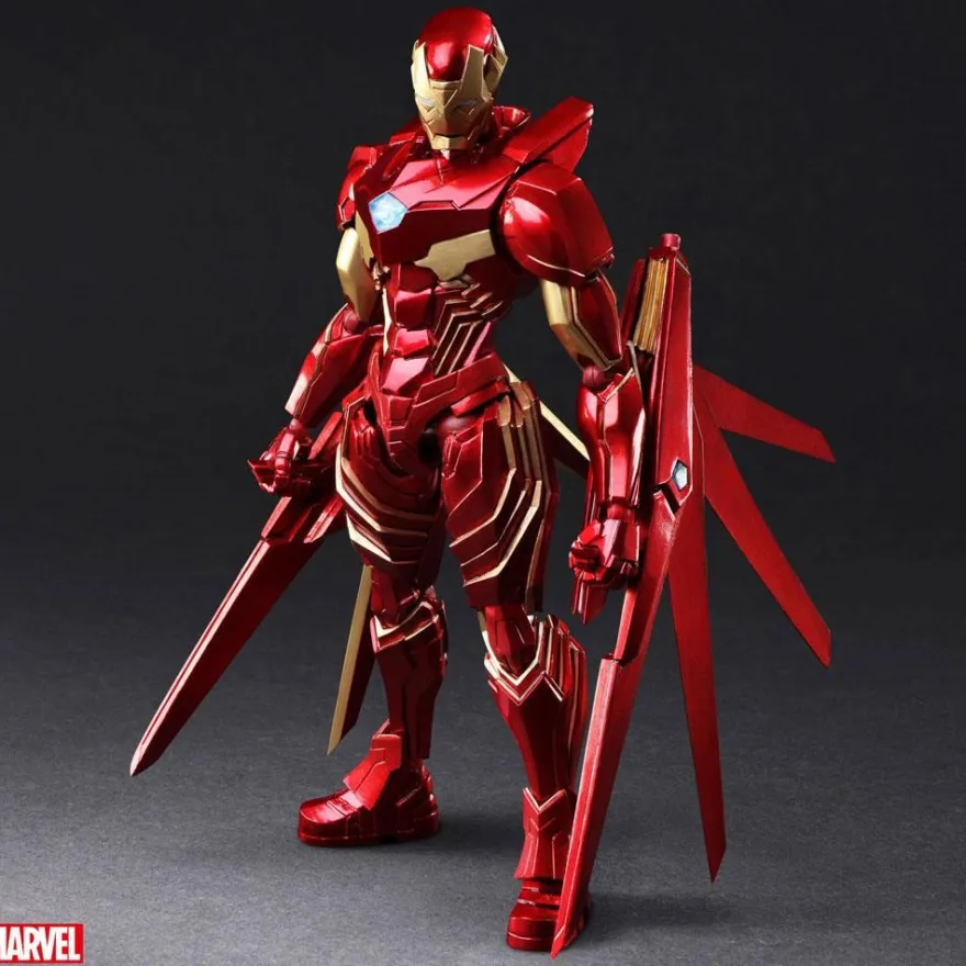 Marvel Bring Arts Actionfigur Iron Man by Tetsuya Nomura