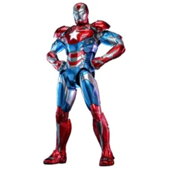 Marvel Comic Diecast Masterpiece Actionfigur 1/6 Iron Patriot Hot Toys Exclusive 32 cm