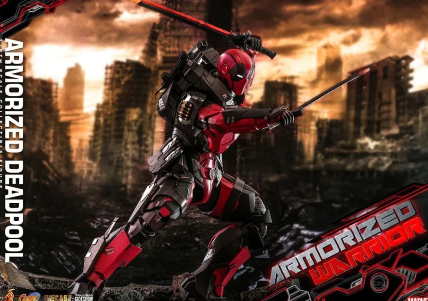 Marvel Comic Masterpiece Actionfigur 1/6 Armorized Deadpool