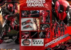Marvel Comic Masterpiece Actionfigur 1/6 Armorized Deadpool