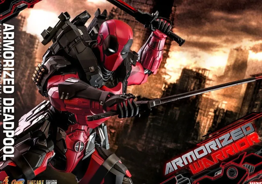 Marvel Comic Masterpiece Actionfigur 1/6 Armorized Deadpool