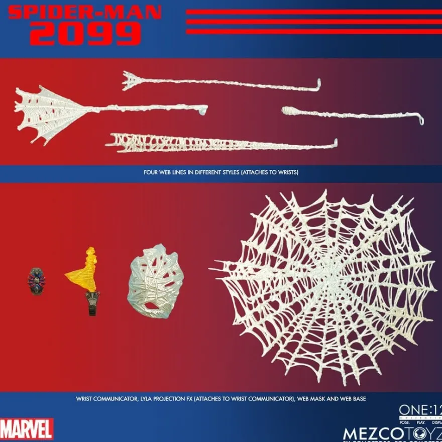Marvel Comics One:12 Collective Actionfigur 1/12 Spider-Man 2099 17 cm
