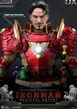 Marvel Dynamic 8ction Heroes Actionfigur Medieval Knight Iron Man (Deluxe Version)
